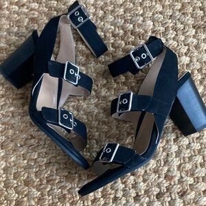 New: Vionic Carmel Heeled Sandal. Black. Size 10